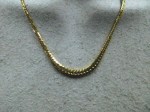14kt gold chain italy 17 a